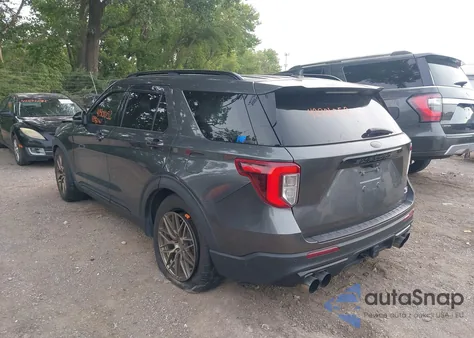 2020 Ford Explorer St из США, поврежденный, VIN 1FM5K8GC8LGB95318